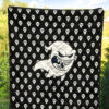 Halloween Premium Quilt | Cartoon Angry Ghost Shouting Cute Ghost Patterns Quilt Blanket 5