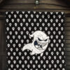 Halloween Premium Quilt | Cartoon Angry Ghost Shouting Cute Ghost Patterns Quilt Blanket 7