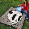 Halloween Premium Quilt | Old Mickey Skull Head Tapestry Quilt Blanket 9