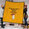 Halloween Premium Quilt | Trick Or Treat People With Kindness Ghost Holding Umbrella Quilt Blanket 1