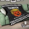 Halloween Premium Quilt | Trumpkin Make US Halloween Great Again Quilt Blanket 17