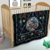 Harry Potter Stain Glass Style Quilt Blanket Fan Gift Idea 21