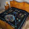 Harry Potter Stain Glass Style Quilt Blanket Fan Gift Idea 19