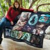 Hashibira Inosuke Demon Slayer Premium Quilt Blanket Anime Home Decor Custom For Fans 11