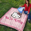 Hello Kitty Premium Quilt Blanket Cartoon Home Decor Custom For Fans 9