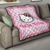 Hello Kitty Premium Quilt Blanket Cartoon Home Decor Custom For Fans 15