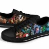 Horror Characters Low Top Shoes Custom Horror Movies Sneakers For Fans 3