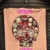 Horror Movie Horror Villains Face In Skull Star Background Premium Quilt Blanket 7