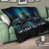 Horror Movie Insane Doctor Ready For Surgery Premium Quilt Blanket 17