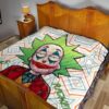 Horror Movie Ricker Rick Cosplay Joker Vintage Funny Premium Quilt Blanket 19