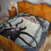 Horror Movie Slender Man In The Forest Fanart Premium Quilt Blanket 19