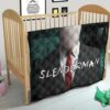 Horror Movie Slenderman Suit Underground Premium Quilt Blanket 21