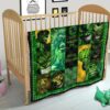 Hulk Swamp Thing Premium Quilt Blanket Movie Home Decor Custom For Fans 21