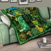 Hulk Swamp Thing Premium Quilt Blanket Movie Home Decor Custom For Fans 17