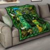 Hulk Swamp Thing Premium Quilt Blanket Movie Home Decor Custom For Fans 15