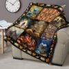 I Love Books Quilt Blanket Amazing Gift For Reading Book Lover 15