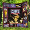 Icehouse Beer Quilt Blanket All I Need Is Beer Gift 1