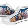 Inosuke Sneakers Demon Slayer High Top Shoes Anime Fan 3