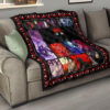 Itachi Vs Sasuke Uchiha Premium Quilt Blanket Anime Home Decor Custom For Fans 15