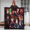 Itadori Yuji Jujutsu Kaisen Premium Quilt Blanket Anime Home Decor Custom For Fans 3