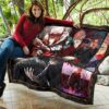 Itadori Yuji Jujutsu Kaisen Premium Quilt Blanket Anime Home Decor Custom For Fans 11