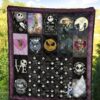 Jack And Sally The Nightmare Before Christmas Premium Quilt Blanket Cartoon Home Decor Custom For Fans 5