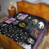 Jack And Sally The Nightmare Before Christmas Premium Quilt Blanket Cartoon Home Decor Custom For Fans 19