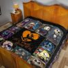 Jack & Sally Quilt Blanket Nightmare Before Christmas Fan Gift 19