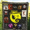 Jack Skellington The Nightmare Before Christmas Premium Quilt Blanket Cartoon Home Decor Custom For Fans 5