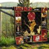 Jim Beam Quilt Blanket All I Need Is Whisky Gift Idea 13