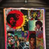 Jimi Hendrix Premium Quilt Blanket Singer Home Decor Custom For Fans 7