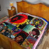 Jimi Hendrix Premium Quilt Blanket Singer Home Decor Custom For Fans 19