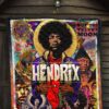 Jimi Hendrix Premium Quilt Blanket Singer Home Decor Custom For Fans 7