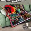 Jimi Hendrix Premium Quilt Blanket Singer Home Decor Custom For Fans 17