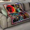 Jimi Hendrix Premium Quilt Blanket Singer Home Decor Custom For Fans 15