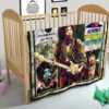 Jimi Hendrix Premium Quilt Blanket Singer Home Decor Custom For Fans 21