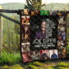 Joe Diffie Quilt Blanket Fan Gift Thank You For Your Memories 13