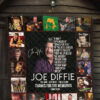 Joe Diffie Quilt Blanket Fan Gift Thank You For Your Memories 7