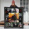 Joker Quote Premium Quilt Blanket Movie Home Decor Custom For Fans 3