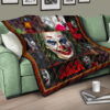 Joker The Clown Premium Quilt Blanket Movie Home Decor Custom For Fans 17