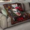 Joker The Clown Premium Quilt Blanket Movie Home Decor Custom For Fans 15