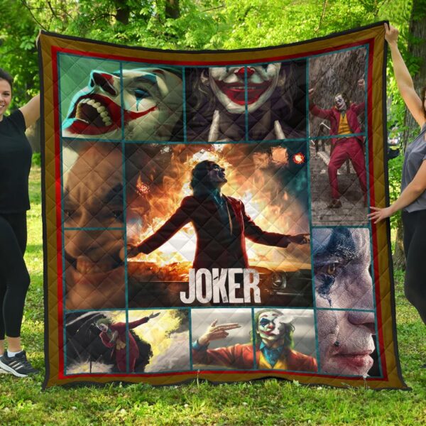 Joker The Clown Premium Quilt Blanket Movie Home Decor Custom For Fans