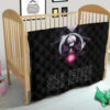 Jujutsu Kaisen Anime Premium Quilt Satoru Gojo Magic Ball Red Power Black Quilt Blanket 19