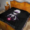 Jujutsu Kaisen Anime Premium Quilt Satoru Gojo Magic Ball Red Power Black Quilt Blanket 17