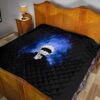 Jujutsu Kaisen Anime Premium Quilt Satoru Gojo Smiling Hand Sign I'm The Strongest Quilt Blanket 19