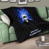 Jujutsu Kaisen Anime Premium Quilt Satoru Gojo Smiling Hand Sign I'm The Strongest Quilt Blanket 17