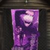 Jujutsu Kaisen Anime Premium Quilt Smiling Satoru Gojo Purple Power Quilt Blanket 7