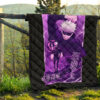 Jujutsu Kaisen Anime Premium Quilt Smiling Satoru Gojo Purple Power Quilt Blanket 13