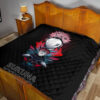 Jujutsu Kaisen Anime Premium Quilt Sukuna And Yuji No Face White Kanji Patterns Quilt Blanket 19