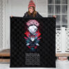 Jujutsu Kaisen Anime Premium Quilt Sukuna And Yuji No Face White Kanji Patterns Quilt Blanket 3